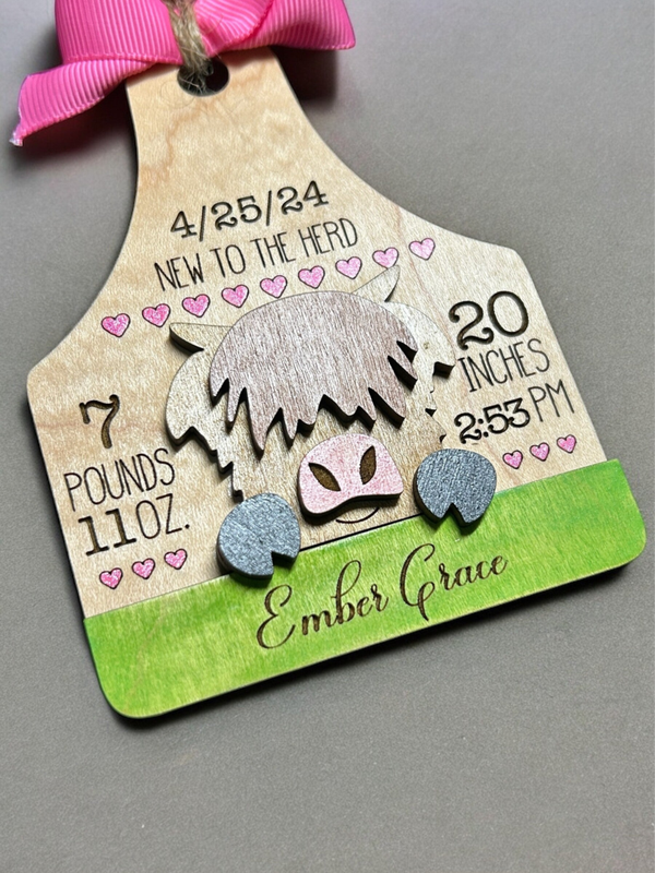 Custom Baby Ornament