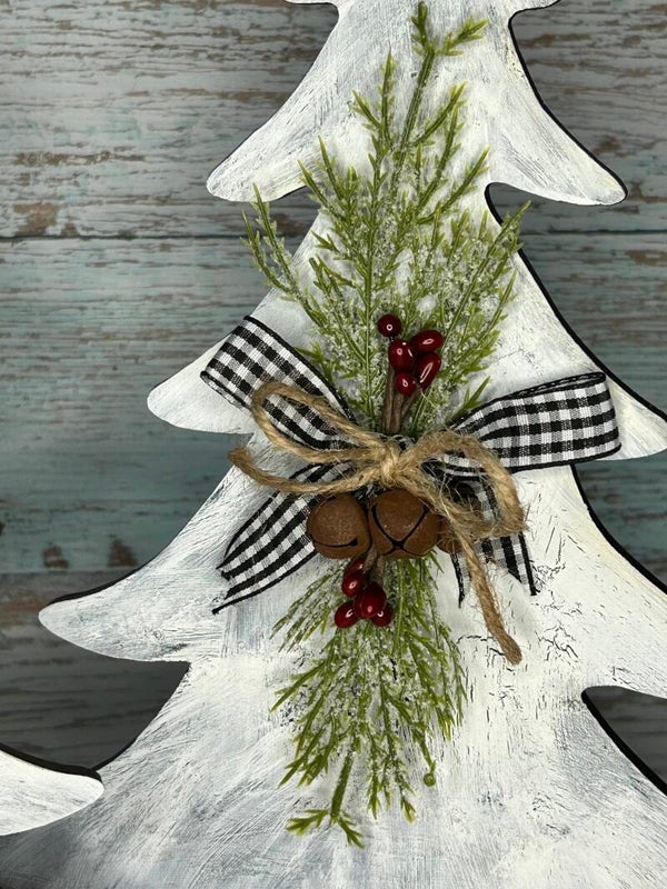 White Christmas Trees