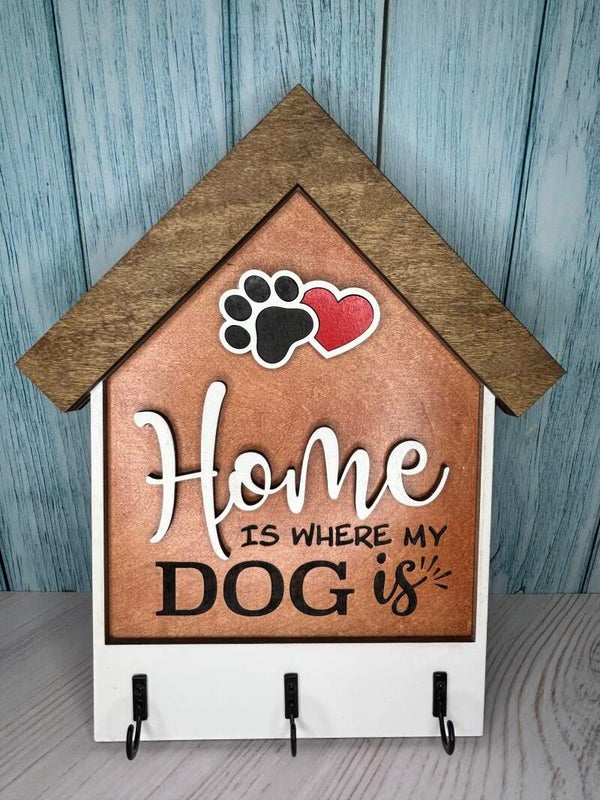 Dog Key Plaque