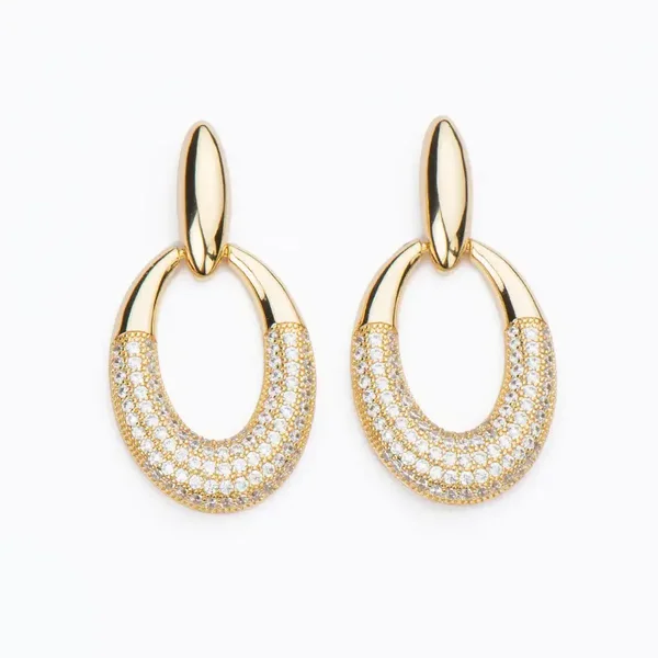 Orecchini Barbieri Oval Pavè OR39821-XD01.