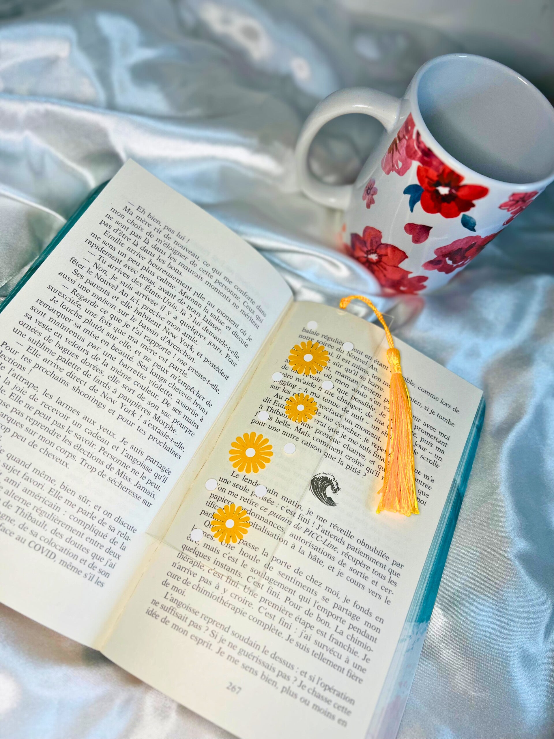 Marque-page "Soleil en pages"