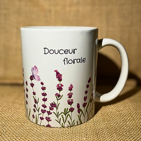 Tasse "Douceur florale" - 340ml