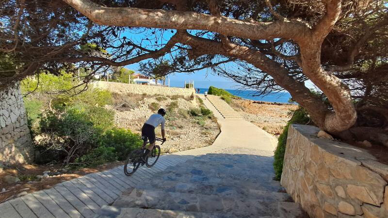 Gravel ride Denia