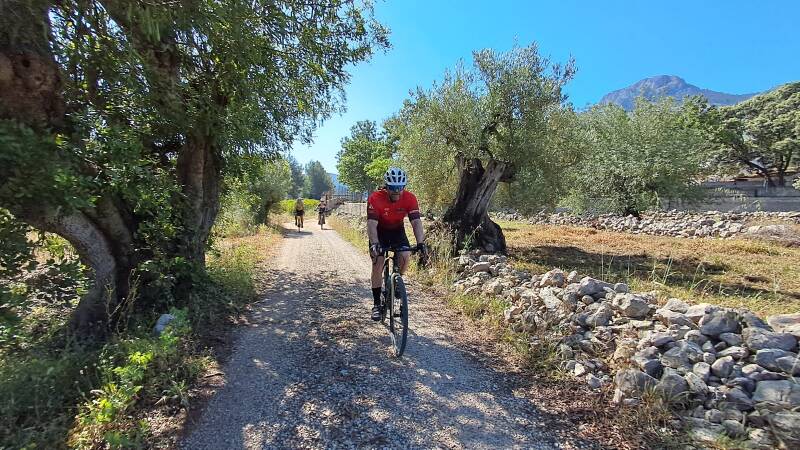 Gravel ride Moraira