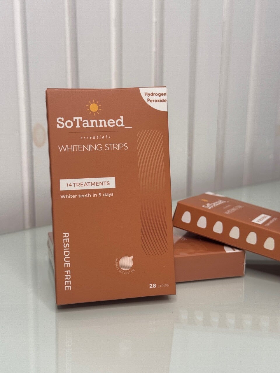 Hydrogen peroxide Whitening Strips