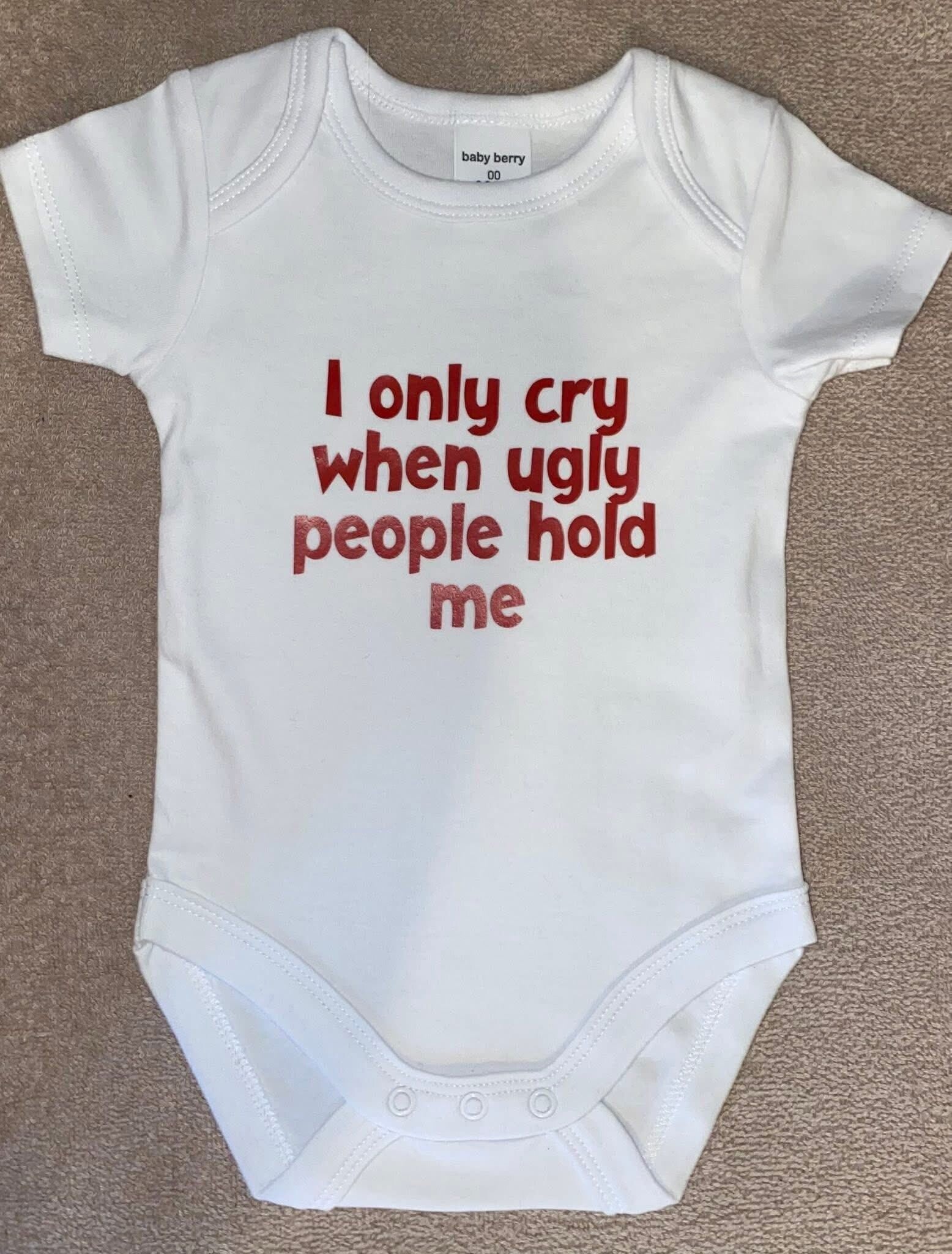 Ugly People Baby Short Sleeve Bodysuit