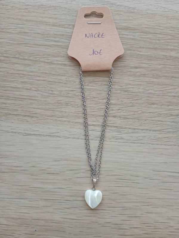 Pendentif en nacre