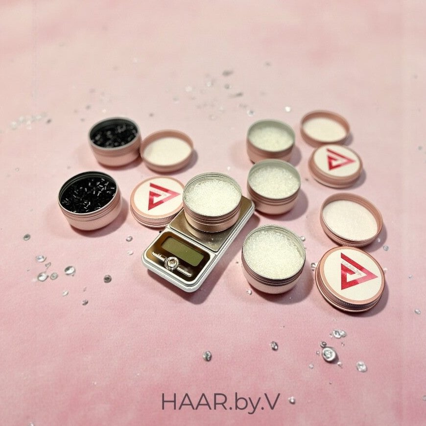 Premium Keratin Granulat - 10g bis 100g, mehrfarbig