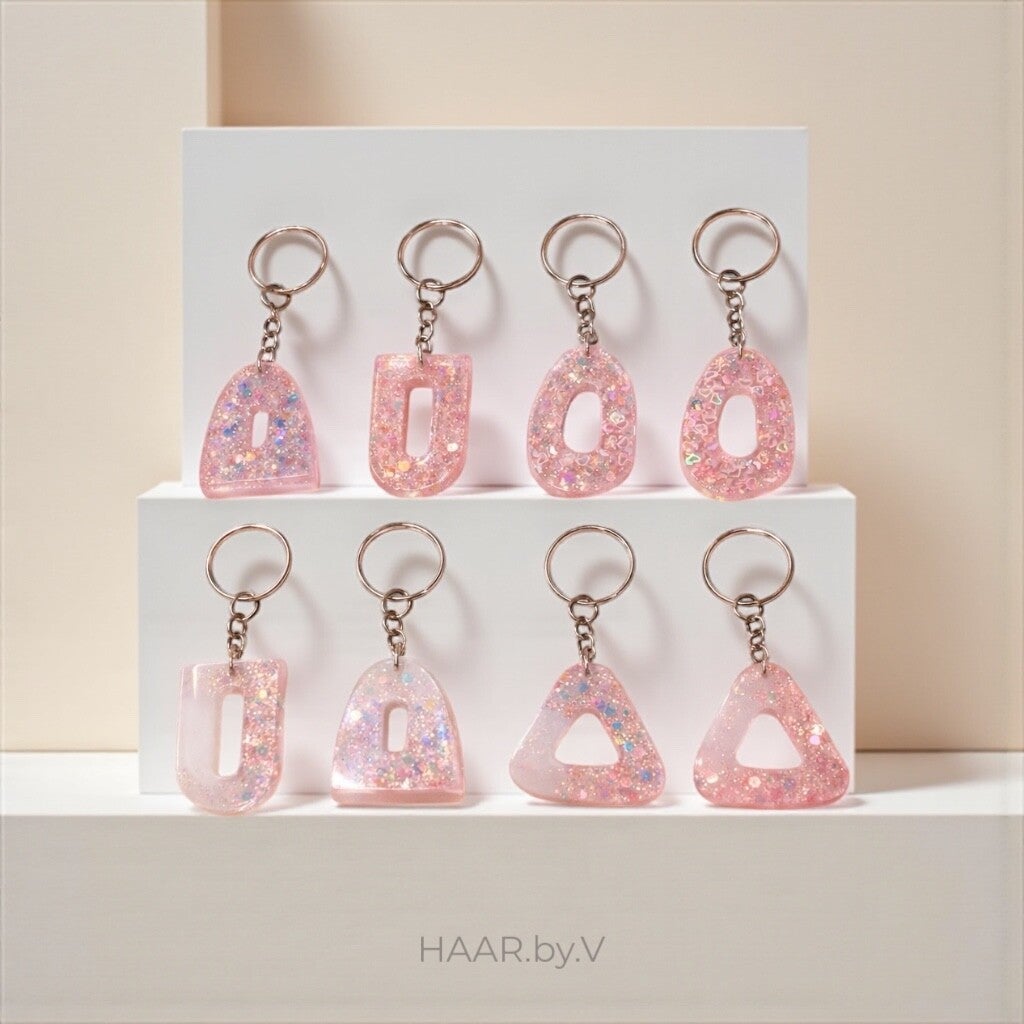 Schlüsselanhänger „Rosé-Holo“