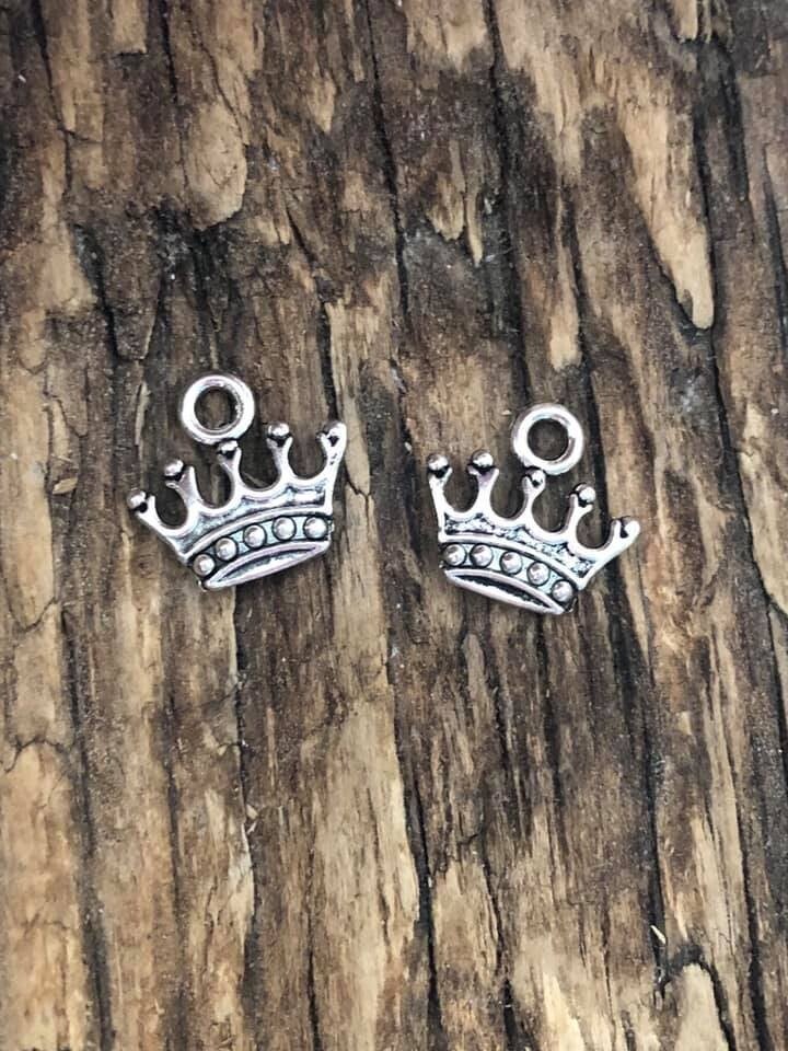 Bedels kroontje princes kroon 4 stuks