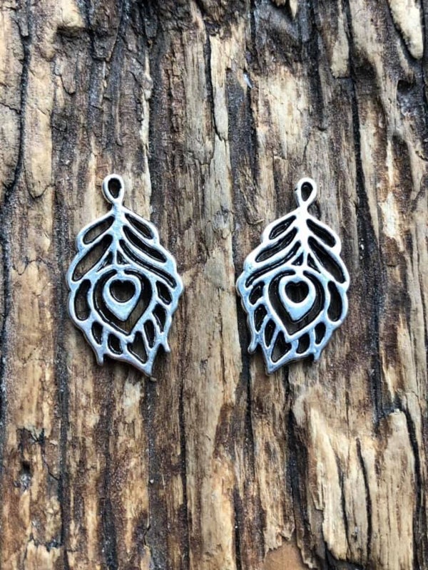 Bedels veertje Pauwenveer 3 stuks