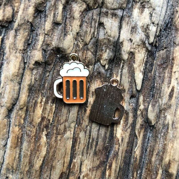 Bedels Gekleurd Bierpul pul bier drank feest 2 stuks