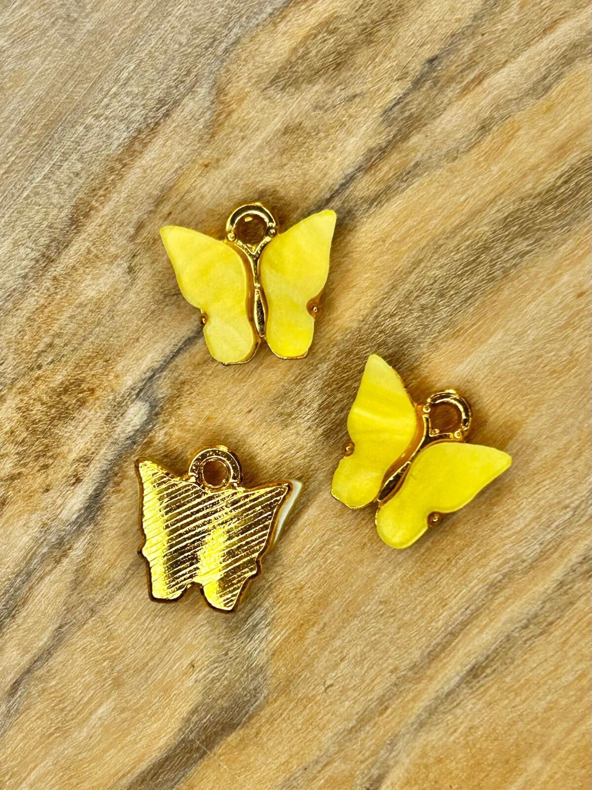 Bedel Gekleurd Vlinder Geel