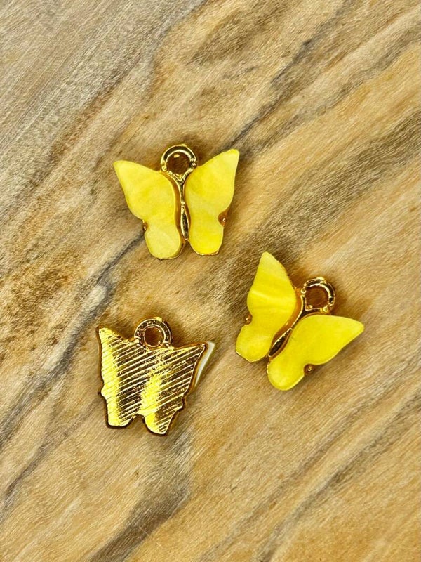 Bedel Gekleurd Vlinder Geel