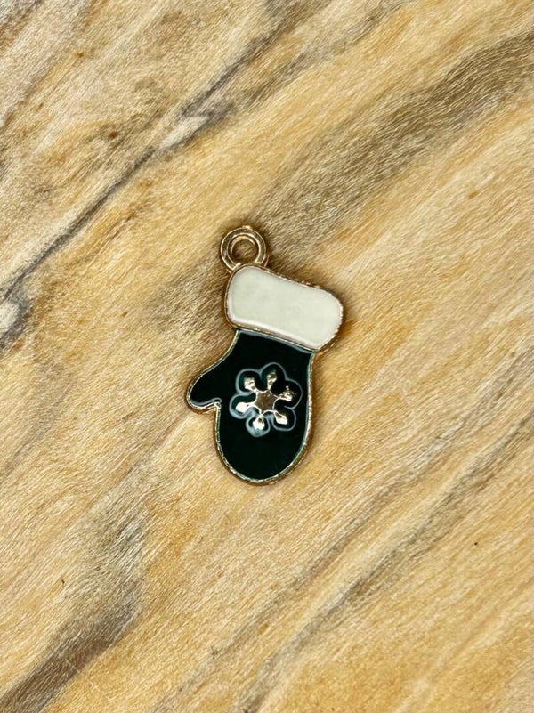 Bedel Gekleurd Winter Want Handschoen Warm Sneeuw Donkergroen