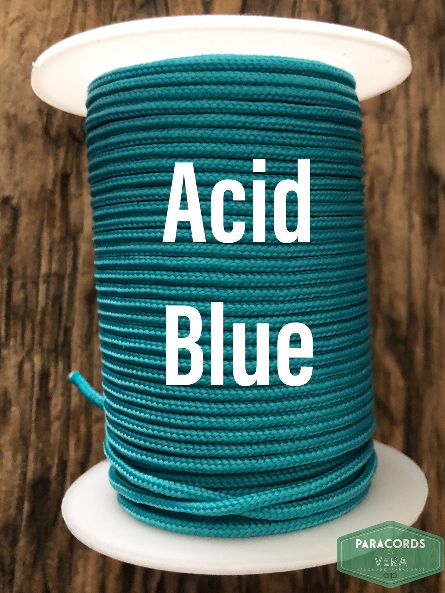 Paracord 2 mm Acid Blauw