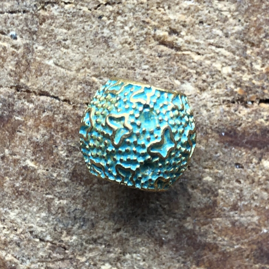 Vlinder Kraal Groen-Blauw