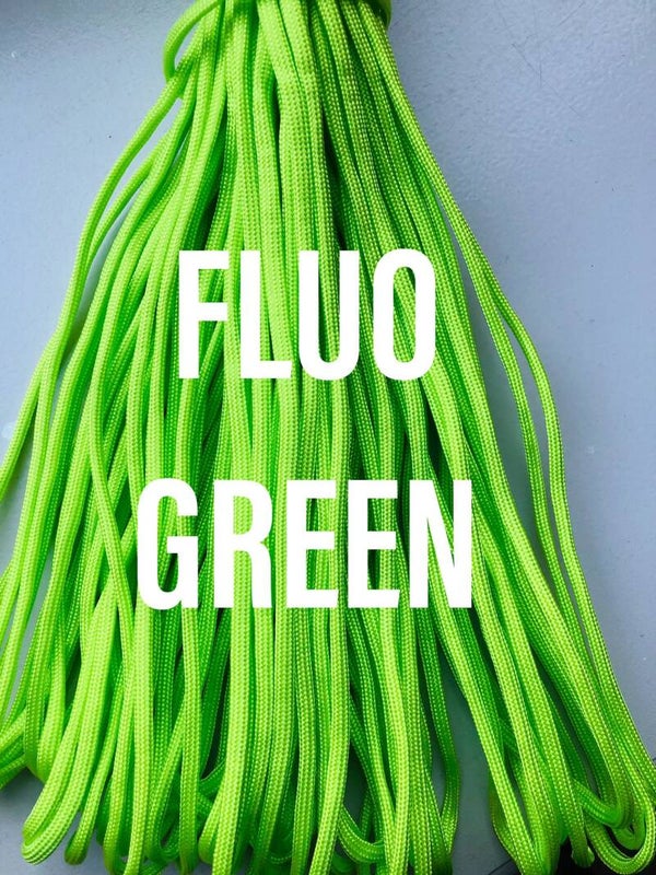 Paracord 4 mm Fluo Groen