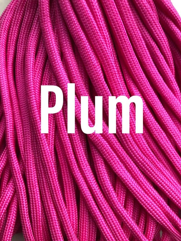 Paracord 4 mm Licht Donker Roze / Plum