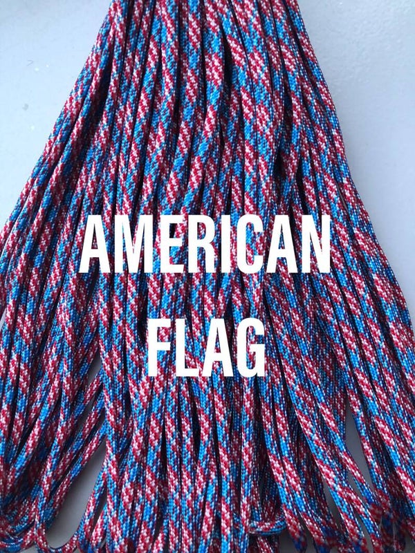 Paracord 4 mm Amerikaanse Vlag