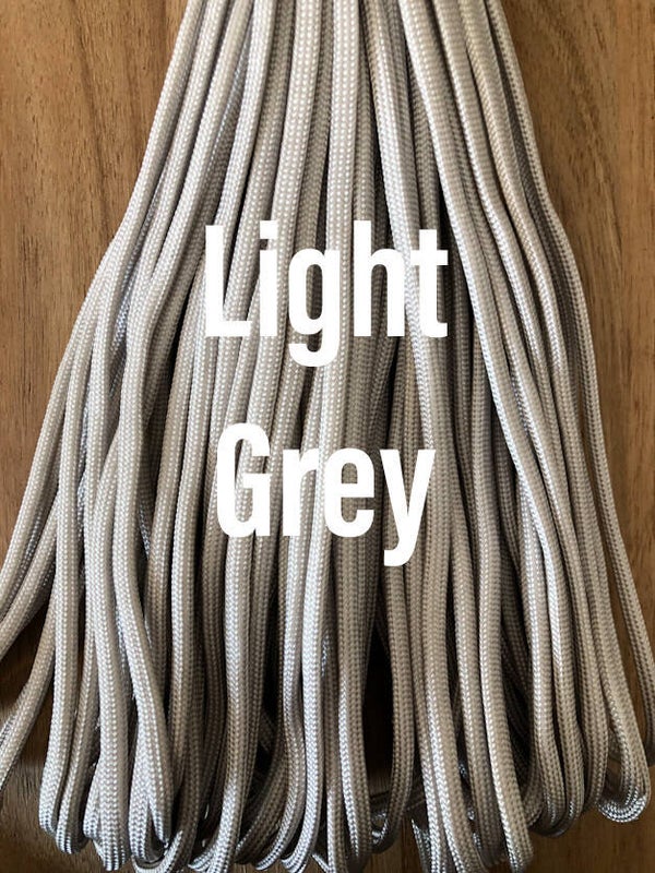 Paracord 4 mm Licht Grijs