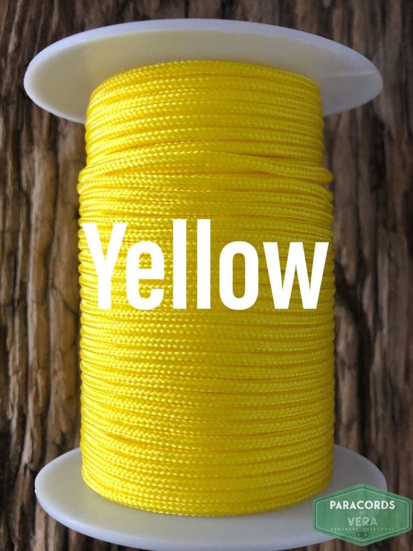 Paracord 2 mm Geel