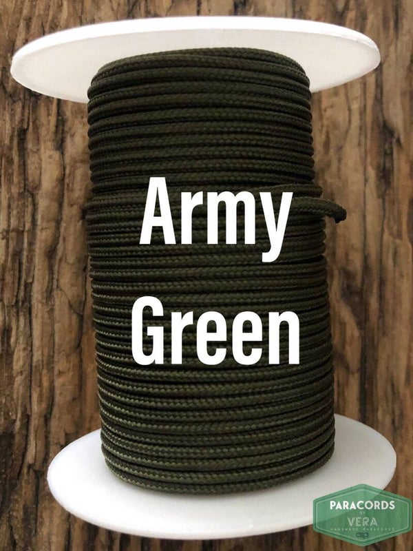 Paracord 2 mm Leger Groen