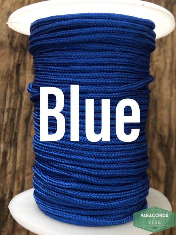 Paracord 2 mm Blauw