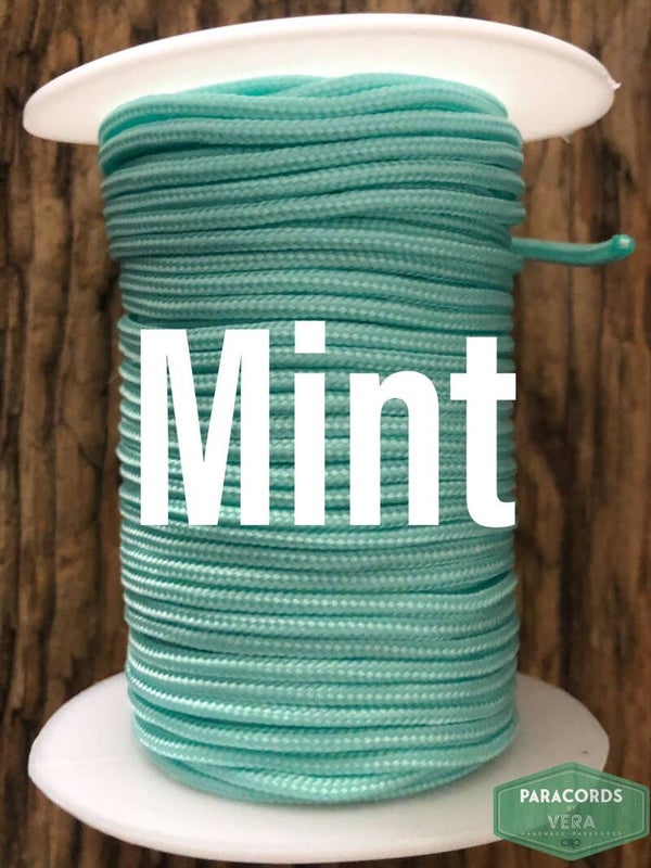 Paracord 2 mm Turquoise / Mint