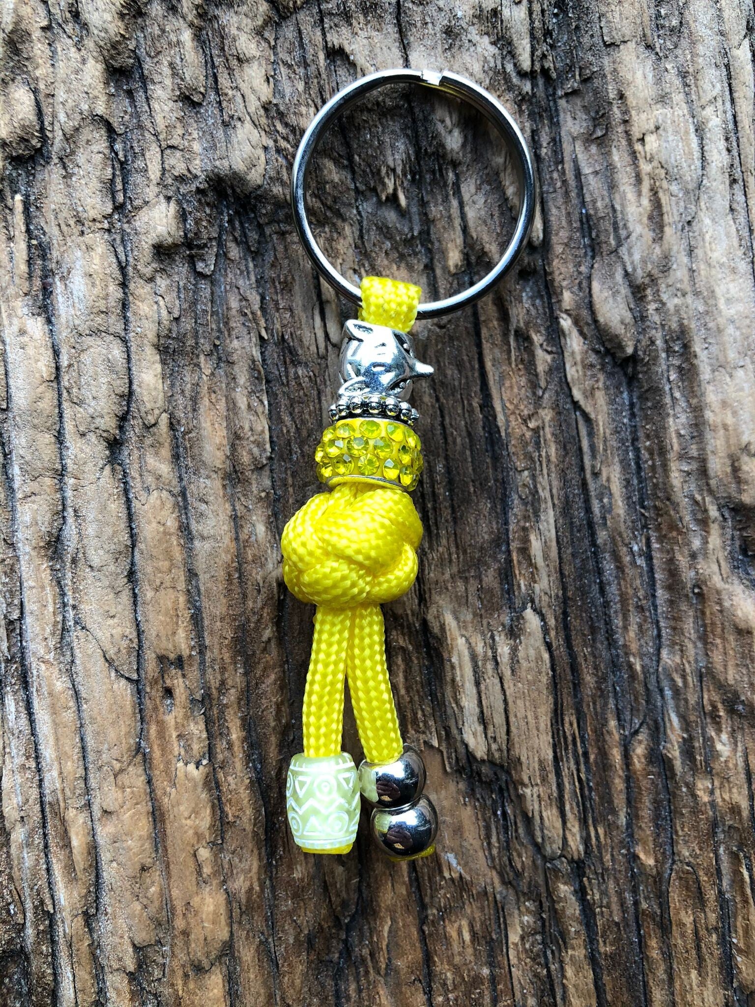 Paracord Sleutelhanger Sale Vos Geel