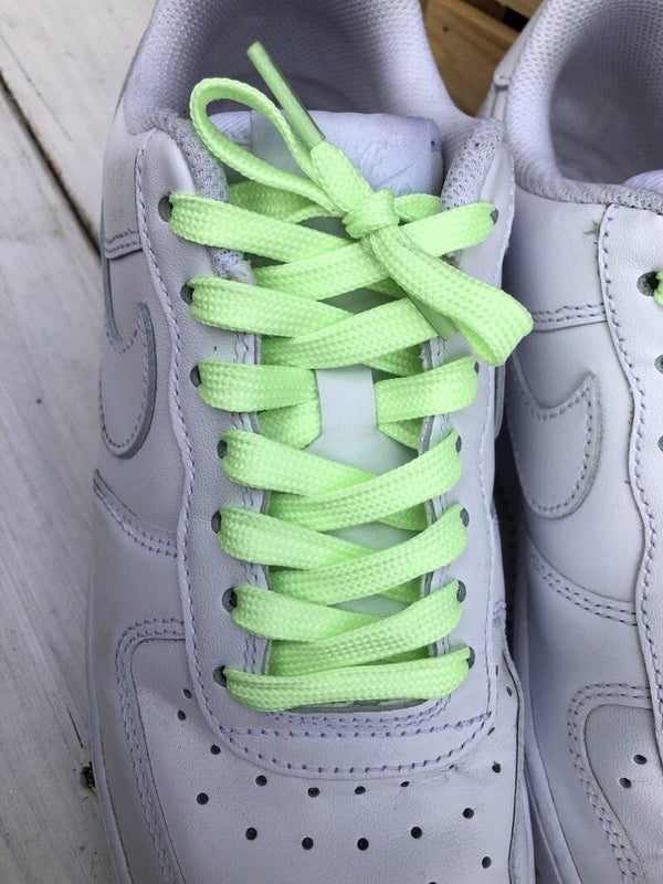 Neon Groen gekleurde veters
