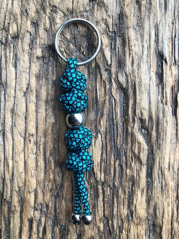 Paracord Sleutelhanger Blauw