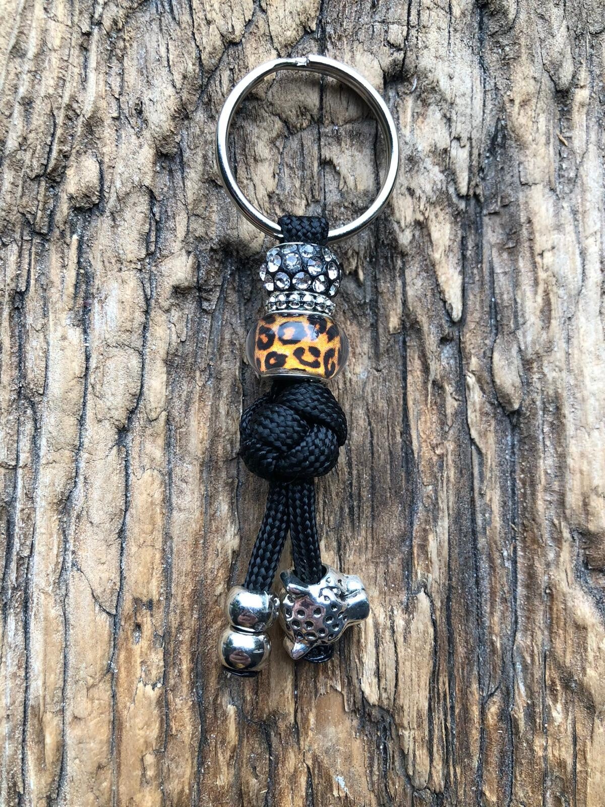 Paracord Sleutelhanger Panter