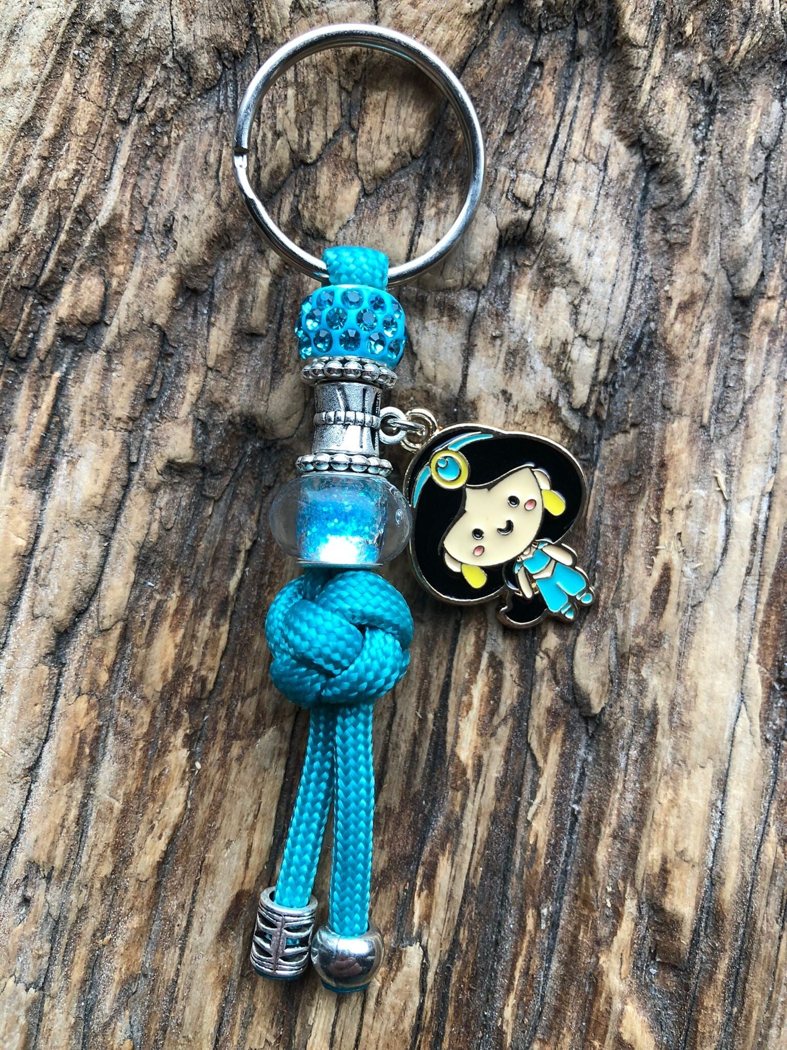 Paracord Sleutelhanger Disney Prinses Jasmine Aladdin