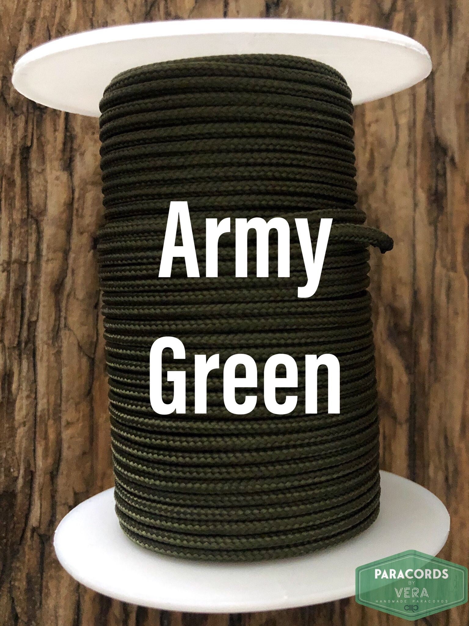 Paracord 2 mm Leger Groen
