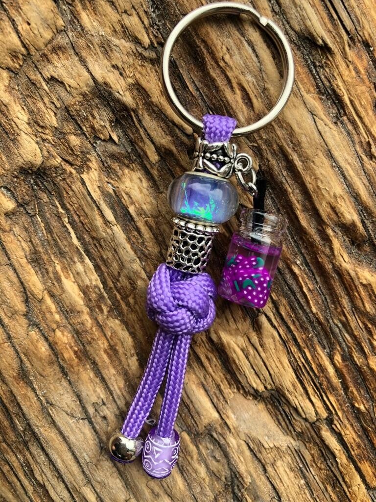 Paracord Sleutelhanger Fruit drankje Druiven