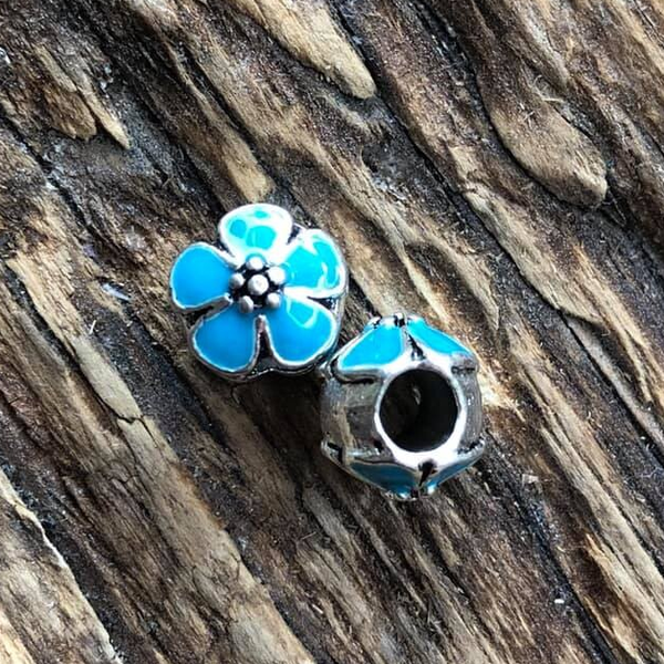 Licht Blauwe Bloem Kraal