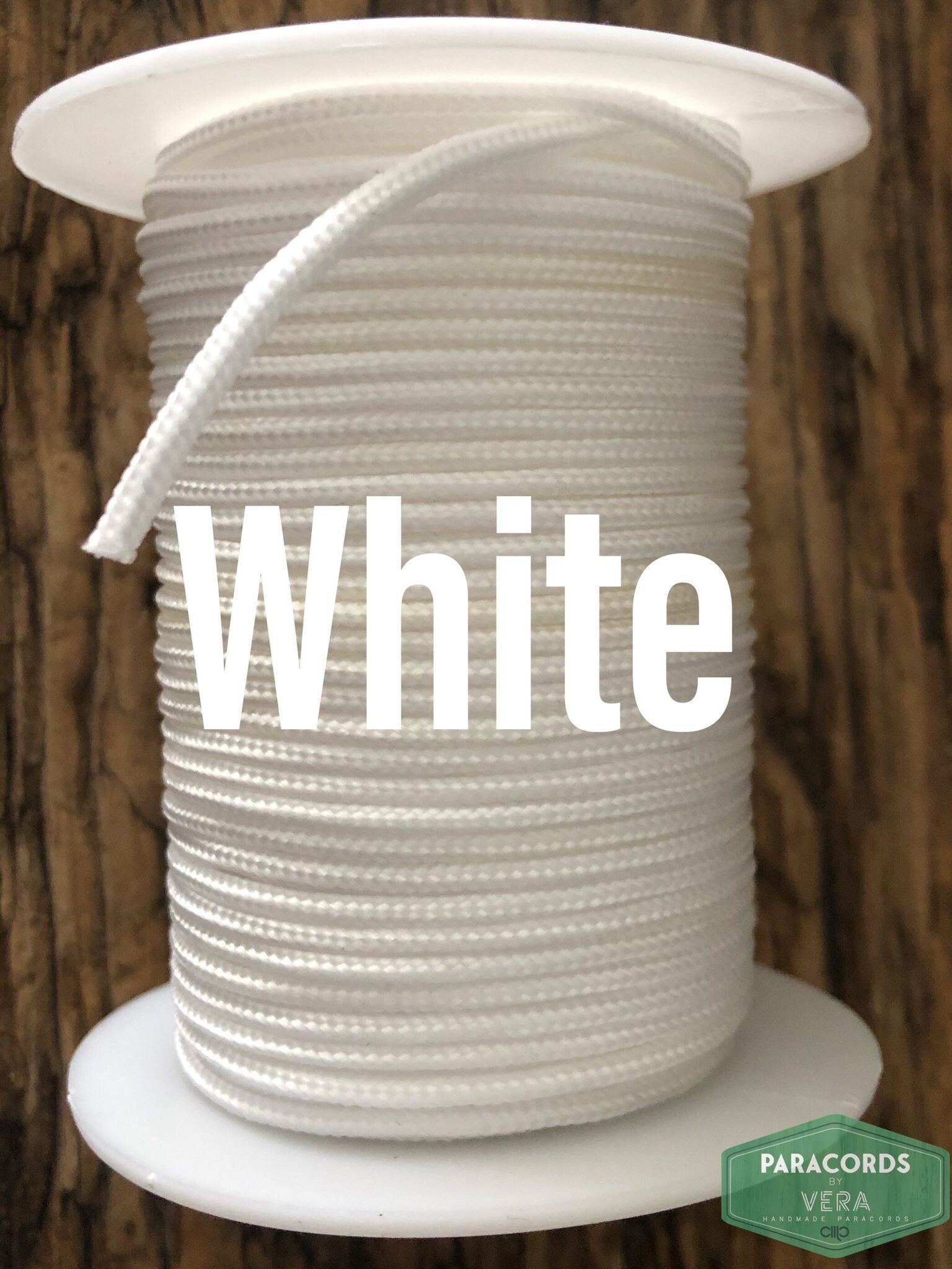 Paracord 2 mm Wit