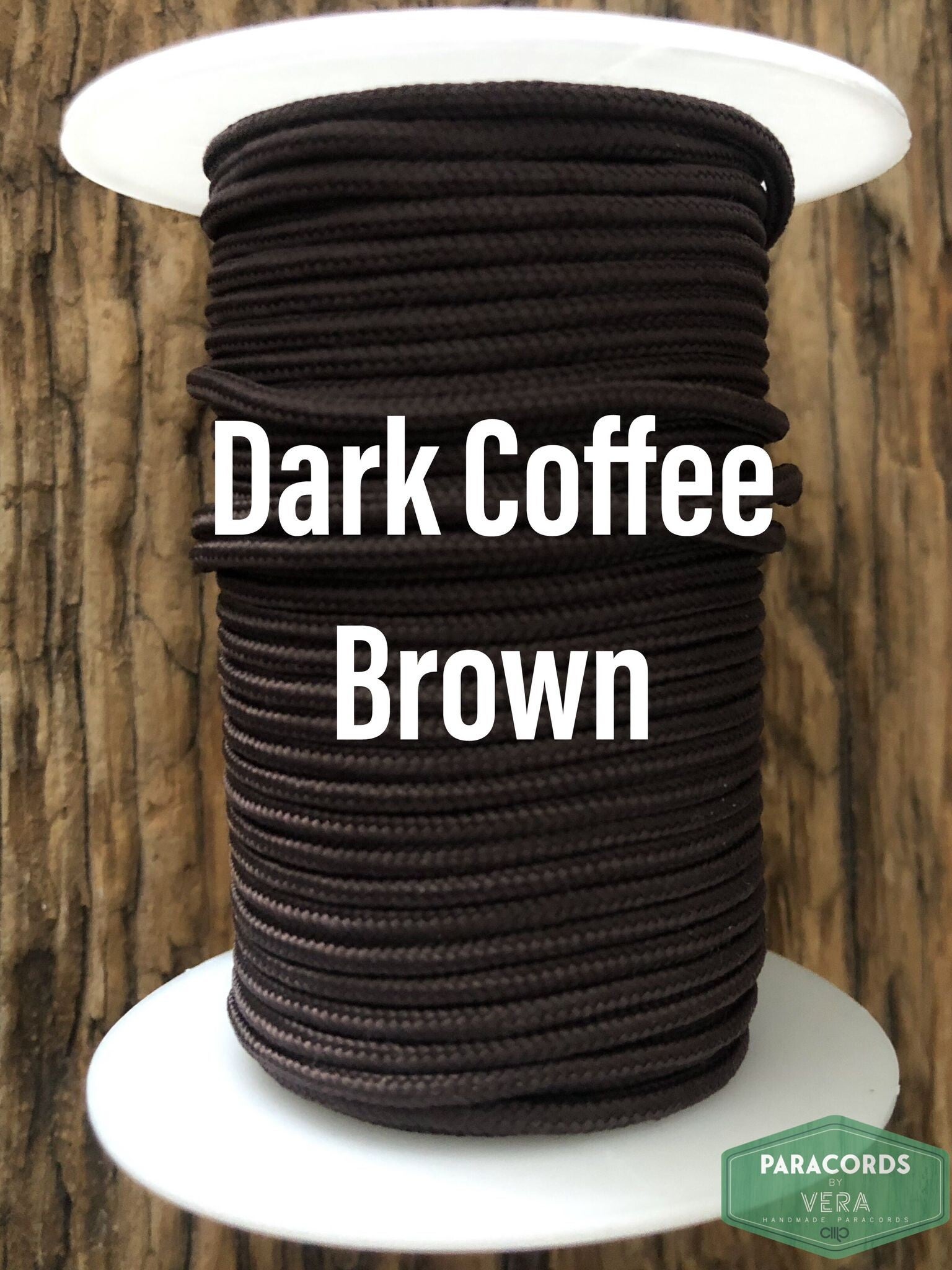Paracord 2 mm Donker Bruin