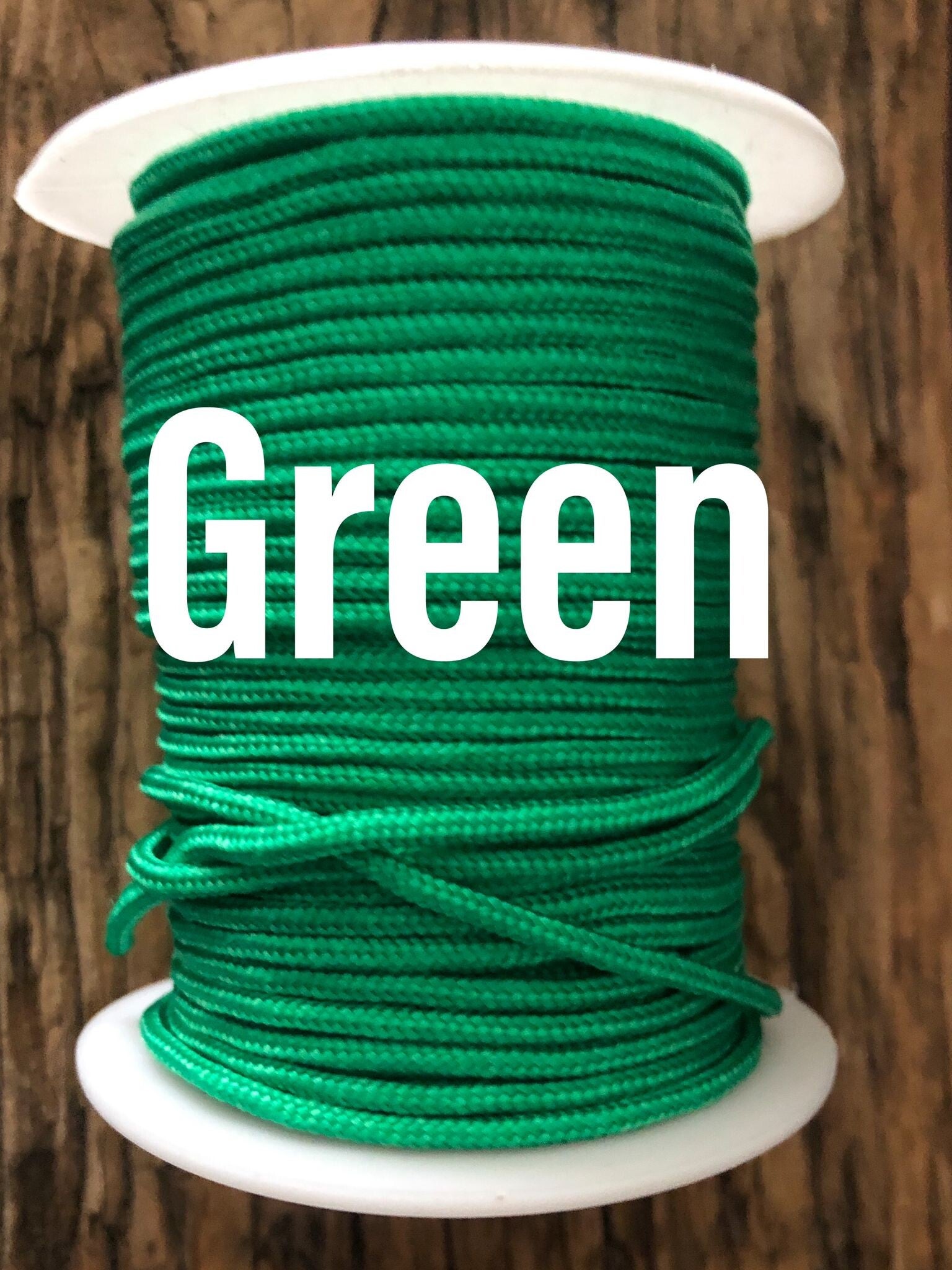 Paracord 2 mm Groen