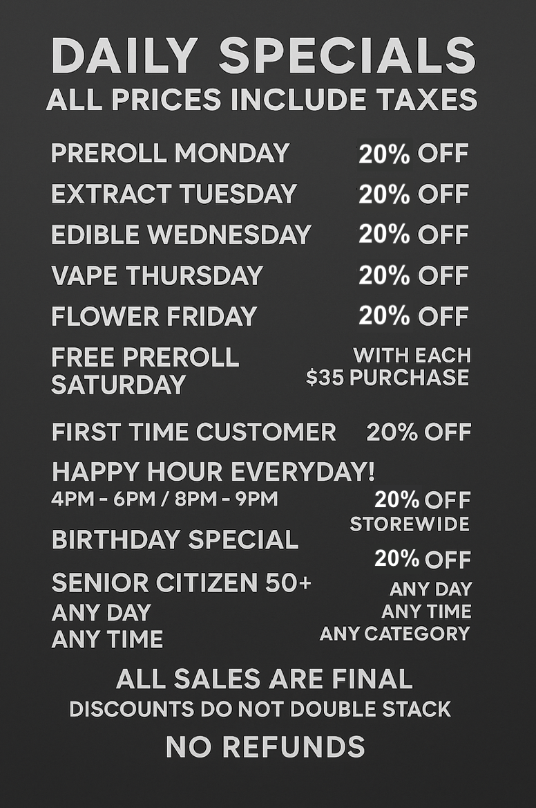 Daily Specials