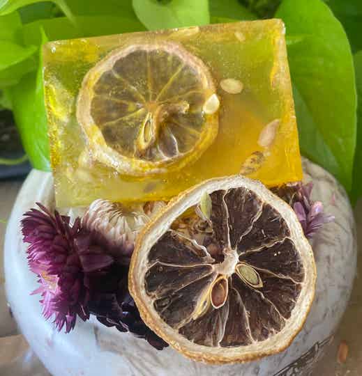 Mandarin & lemongrass Bars