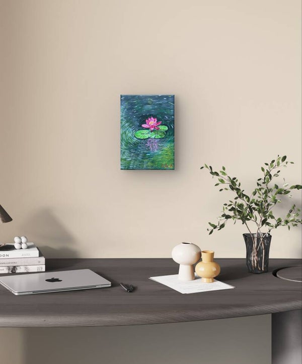 Le reflet rose