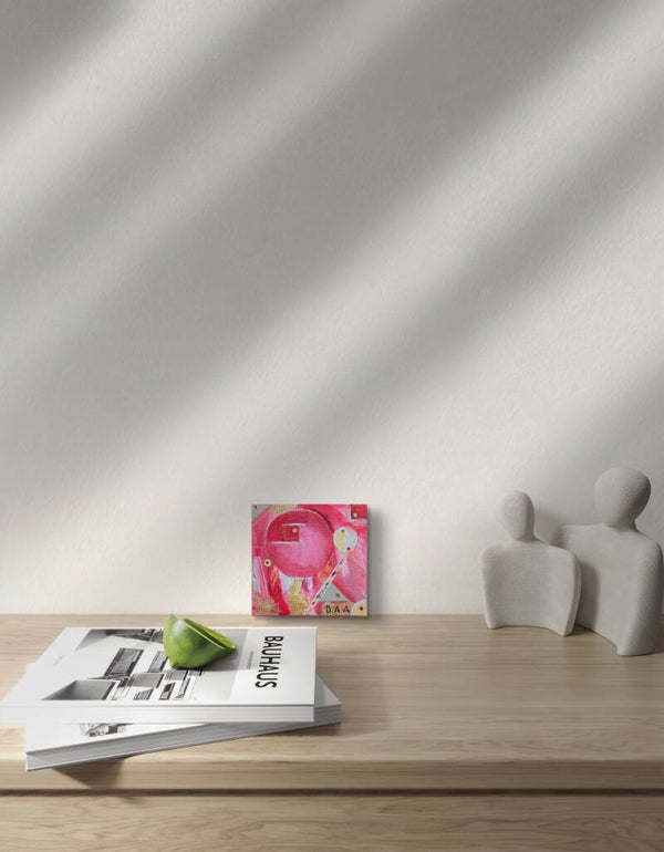 L'abstrait en rose