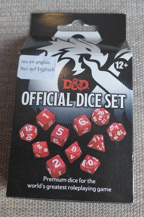Dungeons & Dragons - Official Dice Set