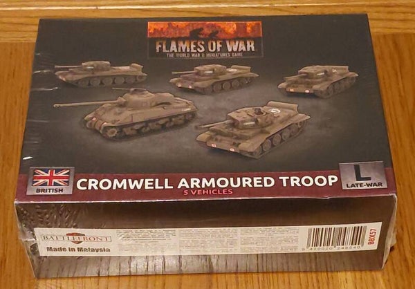 Flames of War - Cromwell Armoured Troop