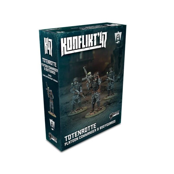 Totenrotte - Platoon Commander & Bodyguards - German Forces - Warlord Games