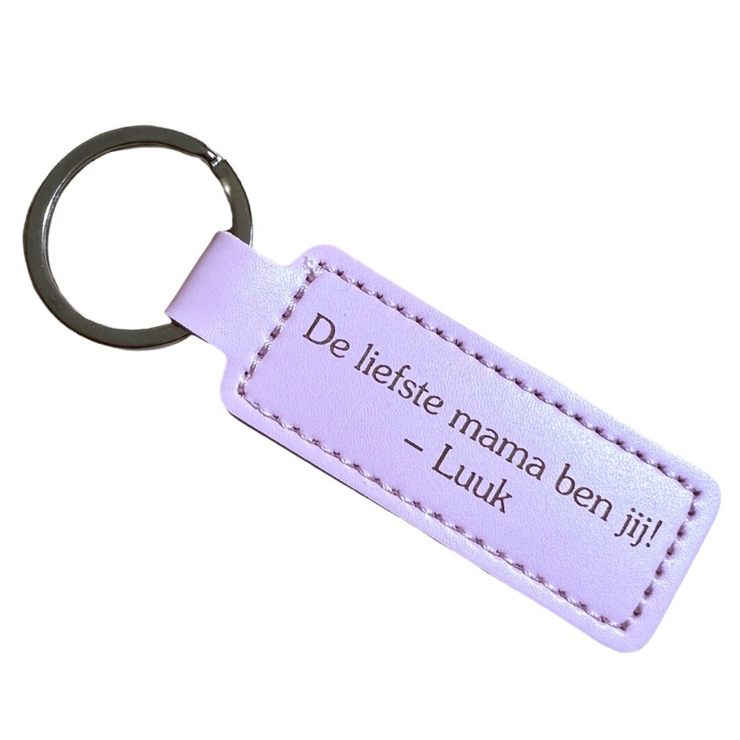 Sleutelhanger roze