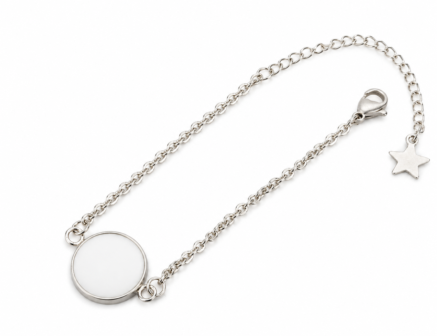 Armband Rond 12mm Stainless Steel