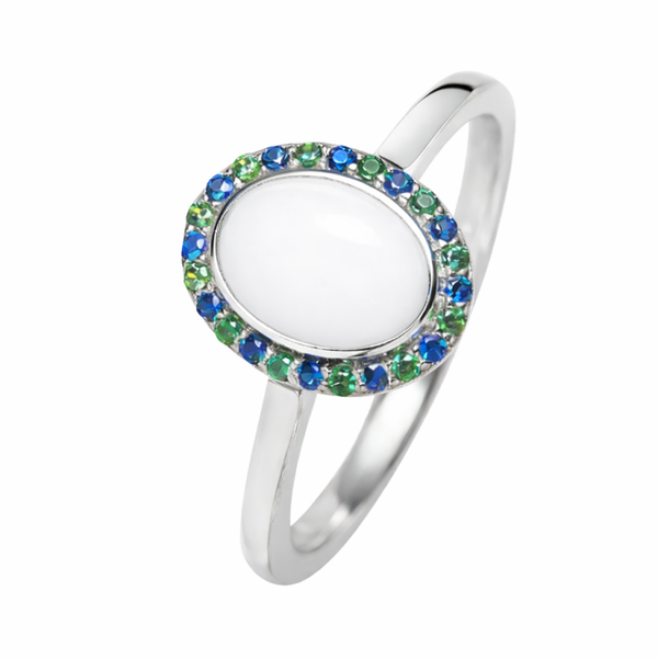 Ring Ovaal Geboortestenen
